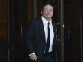 El fiscal general del Estado, Álvaro García Ortiz, este jueves, a su salida del Tribunal Supremo