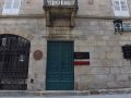 Real Academia Galega, en la calle Tabernas