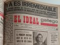 Edición de El Ideal Gallego sobre la enfermedad de Franco