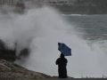 Temporal en A Coruña, olas