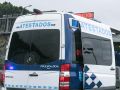 Un herido en una colisión en sentido contrario en Alfonso Molina Atestados de la Policía Local en un accidente