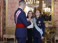 Felipe y Leonor en la Pascua Militar