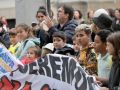 Un momento de una de las movilizaciones del CEIP de Prácticas