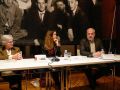 Ana Romero Masiá, María Lopo y Gonzalo Castro, ayer, en la presentación de ‘O exilio intelectual de Santiago Casares Quiroga’