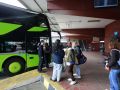 Absoluta normalidad en la estación de autobuses de A Coruña