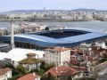 Aspecto aéreo del estadio de Riazor