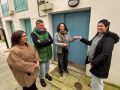 Belém do Campo entregó las llaves de la casa, en el número 49 de A Cerca