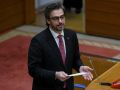 Diego Calvo intervén nun Pleno do Parlamento galego o pasado febreiro