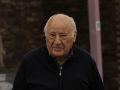 Amancio Ortega, junto a Flora Pérez