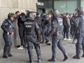 Incidentes con ultras del Leganés en A Coruña