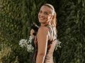 Melina Sánchez posa con su cámara en mano