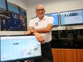 El jefe del servicio de Protección de los Recursos de Gardacostas de Galicia, Alfonso Pérez
