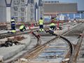 Obras de la red ferroviaria del Puerto Exterior de Langosteira