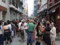 Ambiente en la zona del Orzán en San Juan