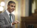 El Congreso deroga los decretos de Vivienda con la mayoría parlamentaria del PP, Vox, Junts y UPN El presidente del Gobierno, Pedro Sánchez, durante su intervención de este jueves en el Congreso