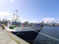 El ‘Ray Primero’, en el Muelle del Este