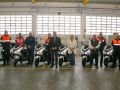 El acto de entrega de las nuevas motos