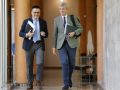 A Xunta pide ao Goberno que acelere a homologación das titulacións dos BEME González, xunto ao presidente Rueda, tras un Consello da Xunta