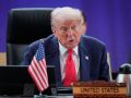 El presidente de EEUU, Donlad Trump, este domingo, durante su intervención en la cumbre de la Asean
