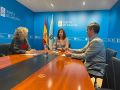 Xunta y Cambre suscriben un convenio para reparar las infraestructuras del río Mero Piñeiro mantuvo un encuentro con Vázquez y Fernández