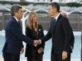 Carlos Mazón saluda al presidente del Gobierno, Pedro Sánchez