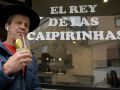Marcelino Arcos, a las puertas del local que abrirá el próximo miércoles