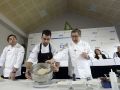 Los  hermanos Roca, durante su gira culinaria, que recaló en A Coruña