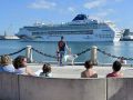 Hace 25 años | Los cruceros trajeron a la ciudad casi setenta mil visitantes trasatlantico