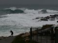 Temporal en A Coruña, olas
