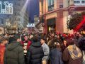 La zona de Emilia Pardo Bazán y la plaza de Vigo, en los brindis de Nochebuena