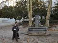 El Ayuntamiento reserva 1,6 millones para revitalizar el patrimonio turístico de la Ciudad Vieja La plaza de Azcárraga, en una imagen reciente, sin su estatua