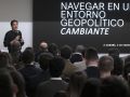 Los empresarios gallegos debaten sobre cómo les afecta el conflictivo panorama internacional Juan Villar, durante su intervención en la sesión en Nordés Empresarial