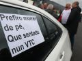 Preparativos huelga taxis 13 enero 2026