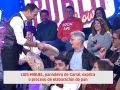 Momento del programa donde Vilar charla con Luis Miguel Insua