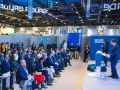 El gerente del Consorcio de Turismo de A Coruña, Antón Álvarez, expone la estrategia turística ante numeroso público este miércoles en Fitur