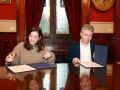 Firma del convenio, hoy