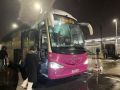 “Una incidencia operativa” obliga a cambiar el tren por el bus en el último trayecto del día entre A Coruña y Vigo El autobús fletado por Renfe para llevar a los viajeros