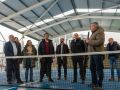 Visita a una de las instalaciones deportivas de Carral