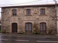 Fachada del pazo de Barral o casa de Felipe II, en Sarandóns
