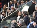 Rosa Rodríguez, en el palco del estadio de Riazor
