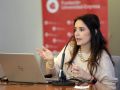 La IA, a debate en A Coruña: “Vuestros hijos y nietos van a trabajar en profesiones que hoy no existen” Raquel Maquieira, durante la jornada de la Cámara de Comercio