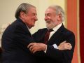 Francisco Vázquez y Jaime Mayor Oreja, en la entrega al exalcalde del premio Foro España en defensa de los valores constitucionales