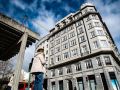 El edificio del antiguo Banco Pastor, en Cuatro Caminos 