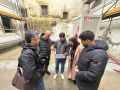 María Barral y Andrés Hermida visitaron las obras en la antigua cárcel de Betanzos