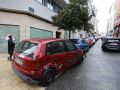 Coches dañados en Oidor Gregorio Tovar después del accidente