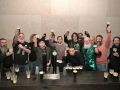 Hosteleros, Ayuntamiento y vecinos brindaron juntos