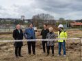 Acto de inauguración de las obras en Xaz