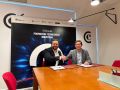 Firma del acuerdo entre la Fundación para la Promoción Tecnológica e Industrial de A Coruña y el Ayuntamiento de Cerceda