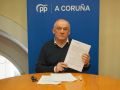 El portavoz del PP en A Coruña, Miguel Lorenzo