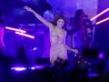 La cantante colombiana Shakira durante un concierto en Ciudad de México